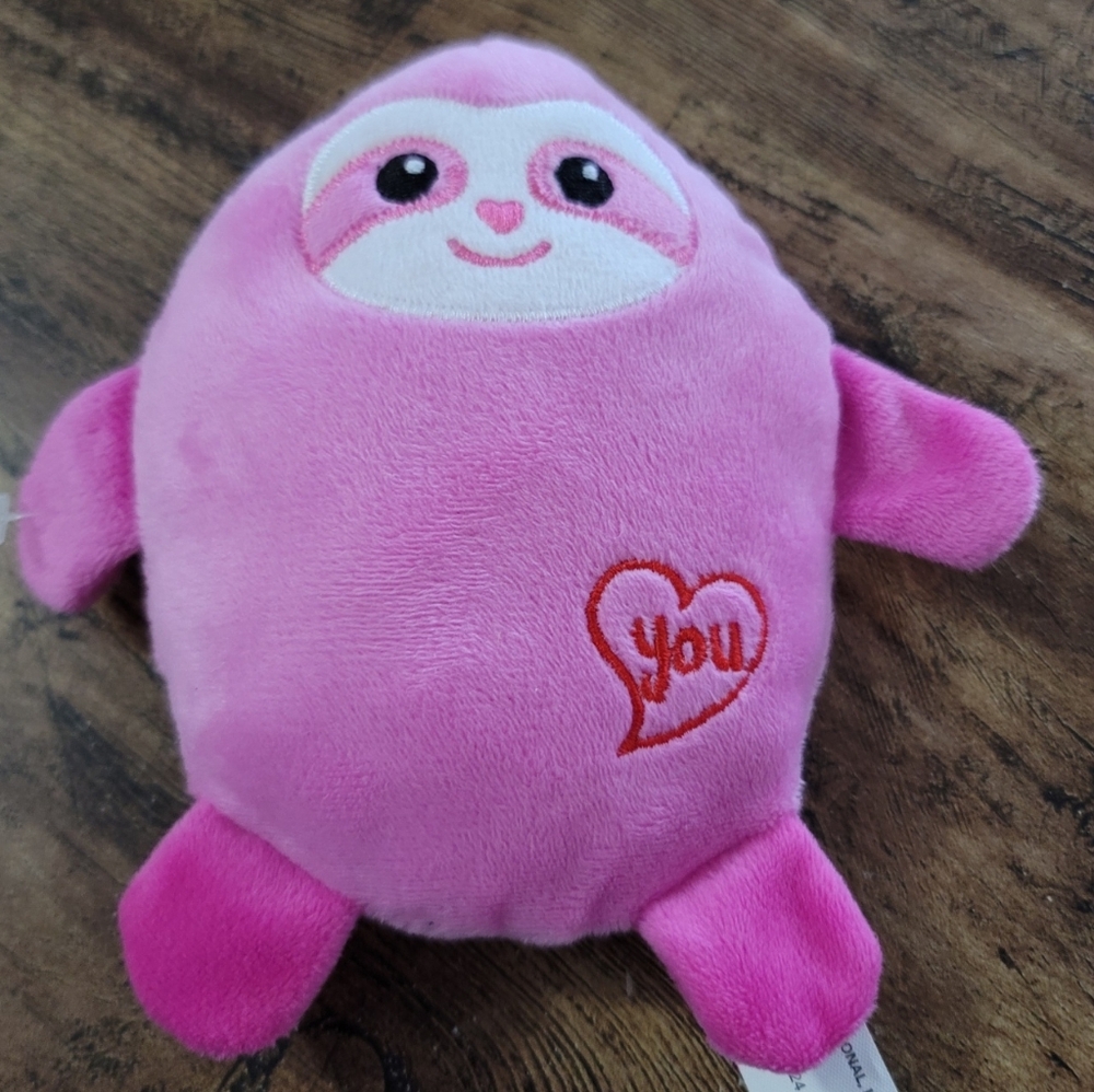 Pink Sloth Plush